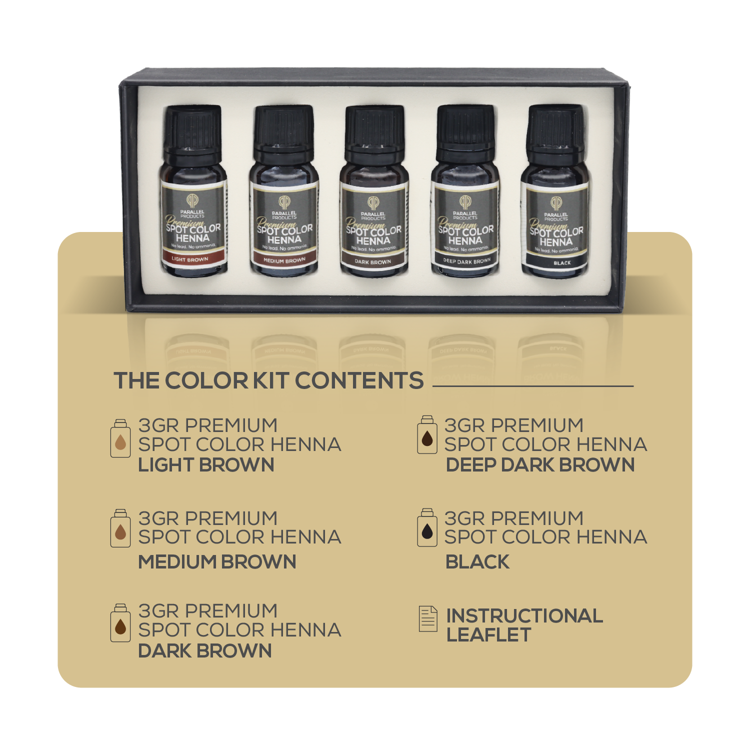 The Color Kit - (Complete Henna Color Set)