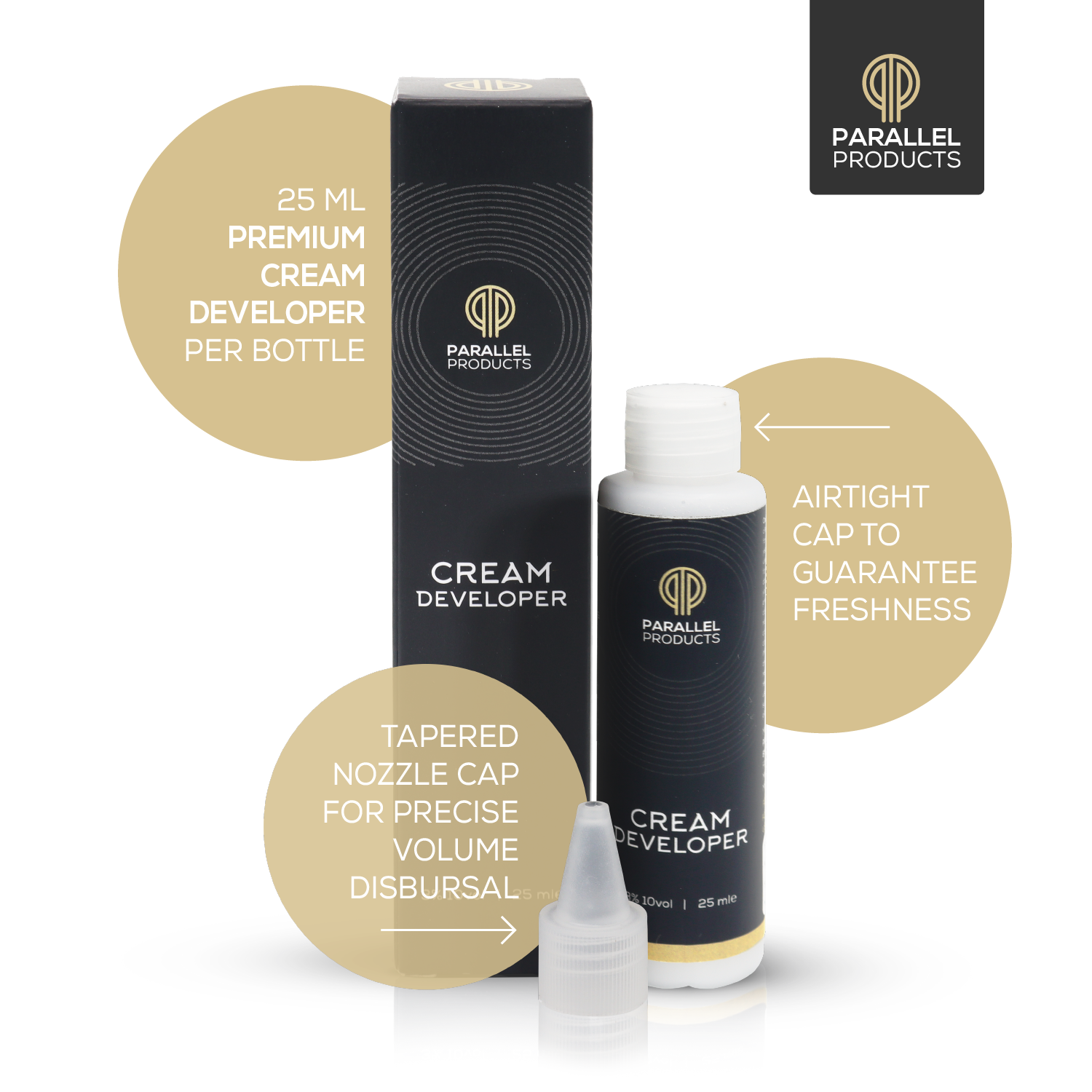 3% 10 vol Cream Developer