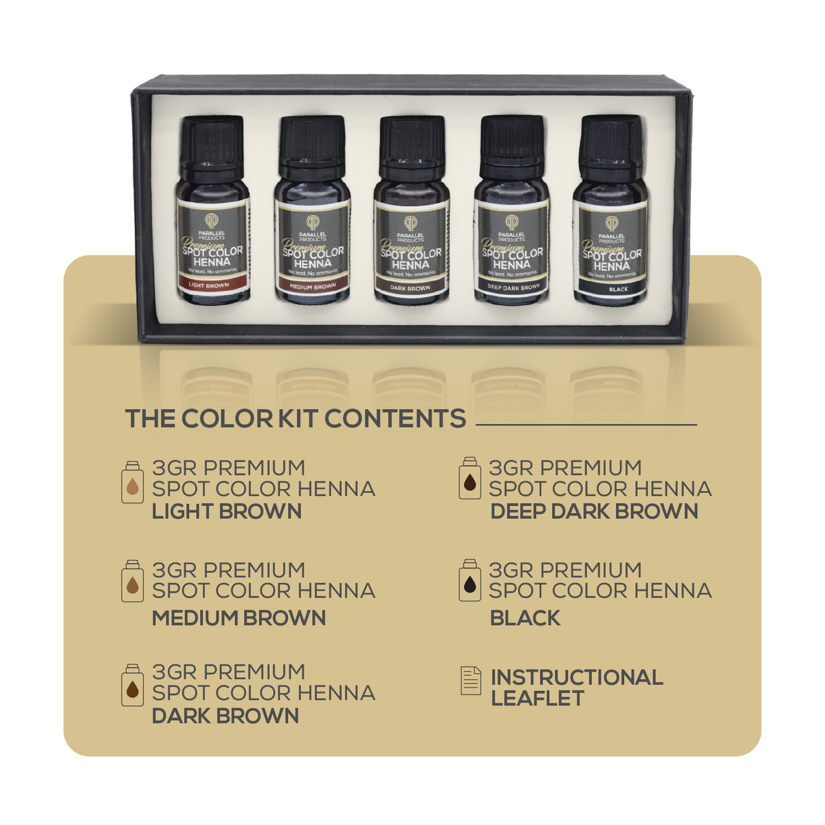 Henna Colored Thread The Color Kit - (Complete Henna Color Set) | Parallel Products